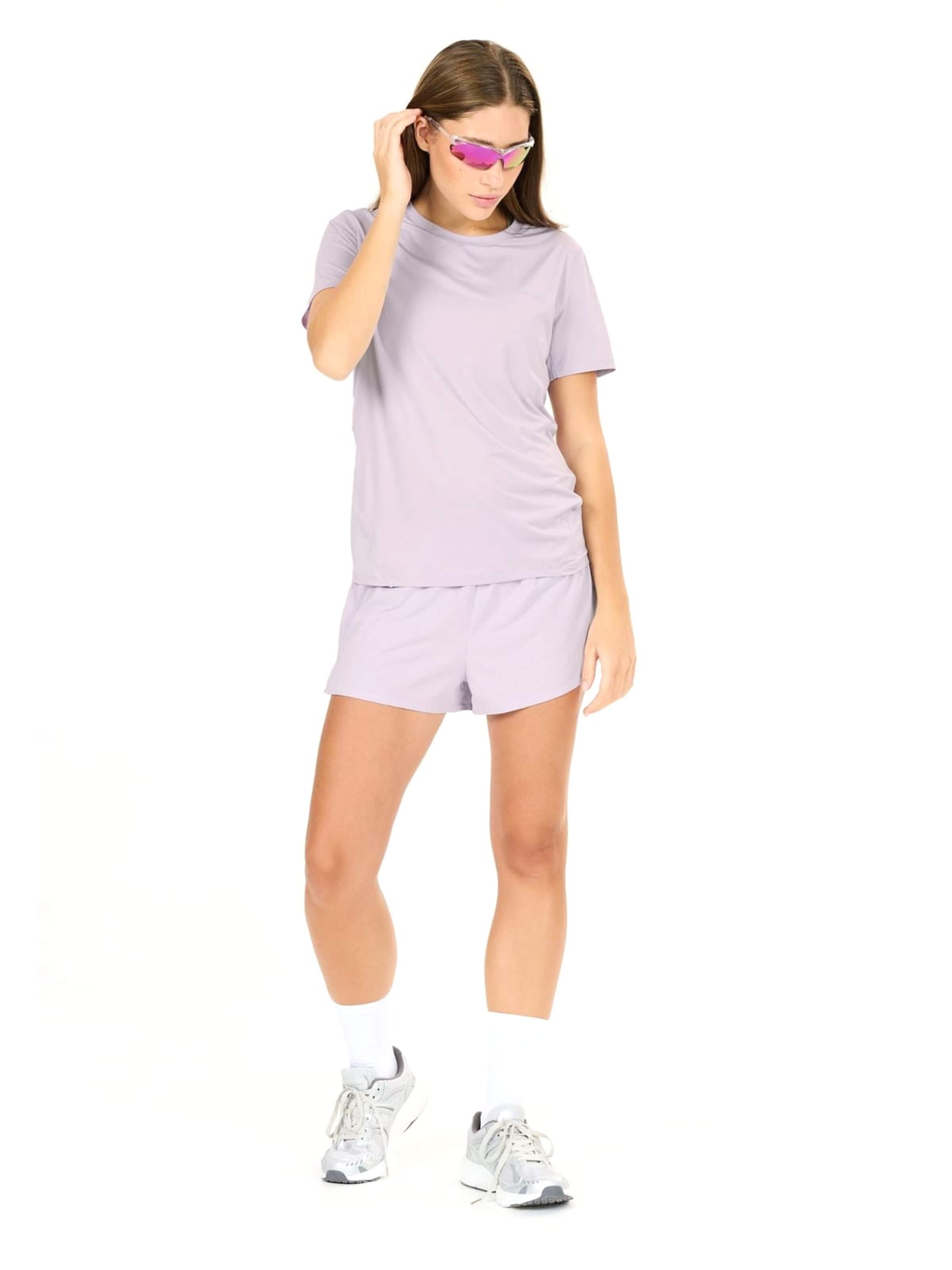 T-shirt fonctionnel 'Nan W SS Tee' ENDURANCE en rose