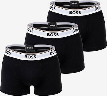 BOSS - Calzoncillo boxer en negro: frente