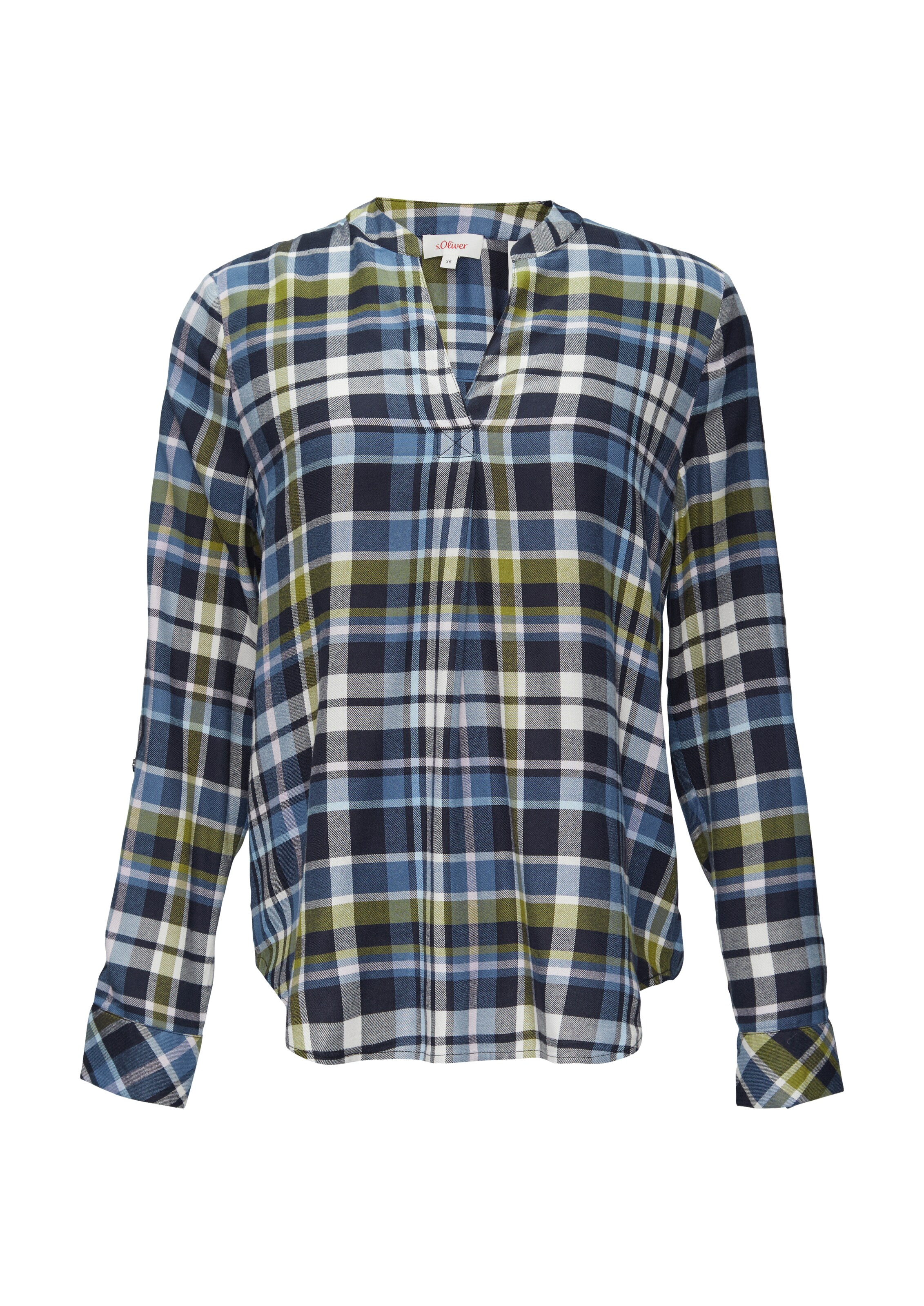 s.Oliver Bluse in Blau: Vorderseite