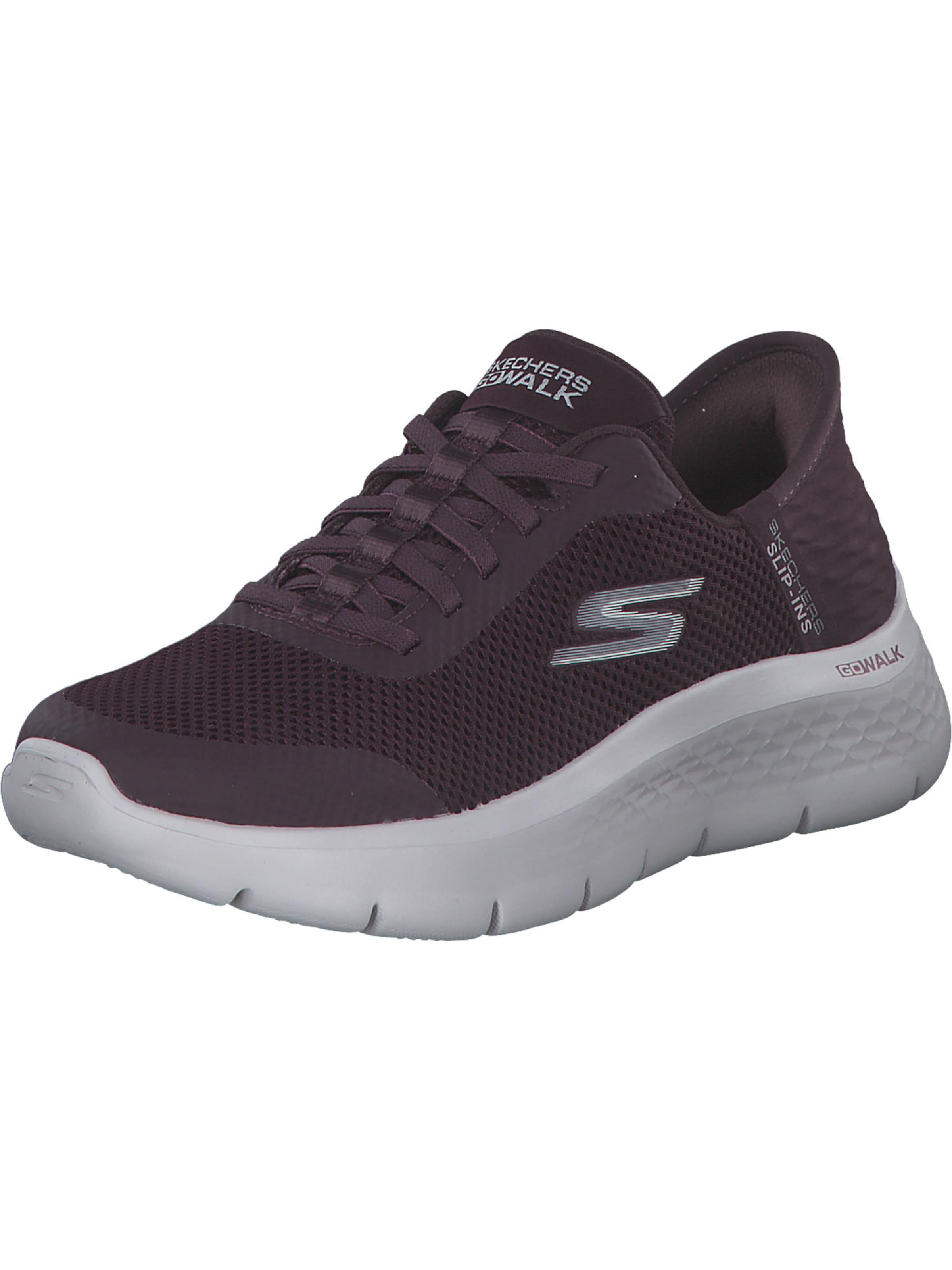 SKECHERS Platform trainers 'Go Walk Flex - Grand Entry' in Purple: front