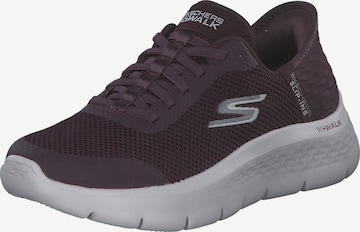 SKECHERS Platform trainers 'Go Walk Flex - Grand Entry' in Purple: front