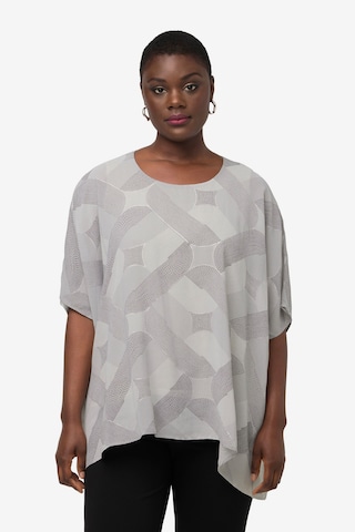 Ulla Popken Blouse in Grey: front