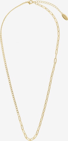 Orelia Necklace in Gold: front