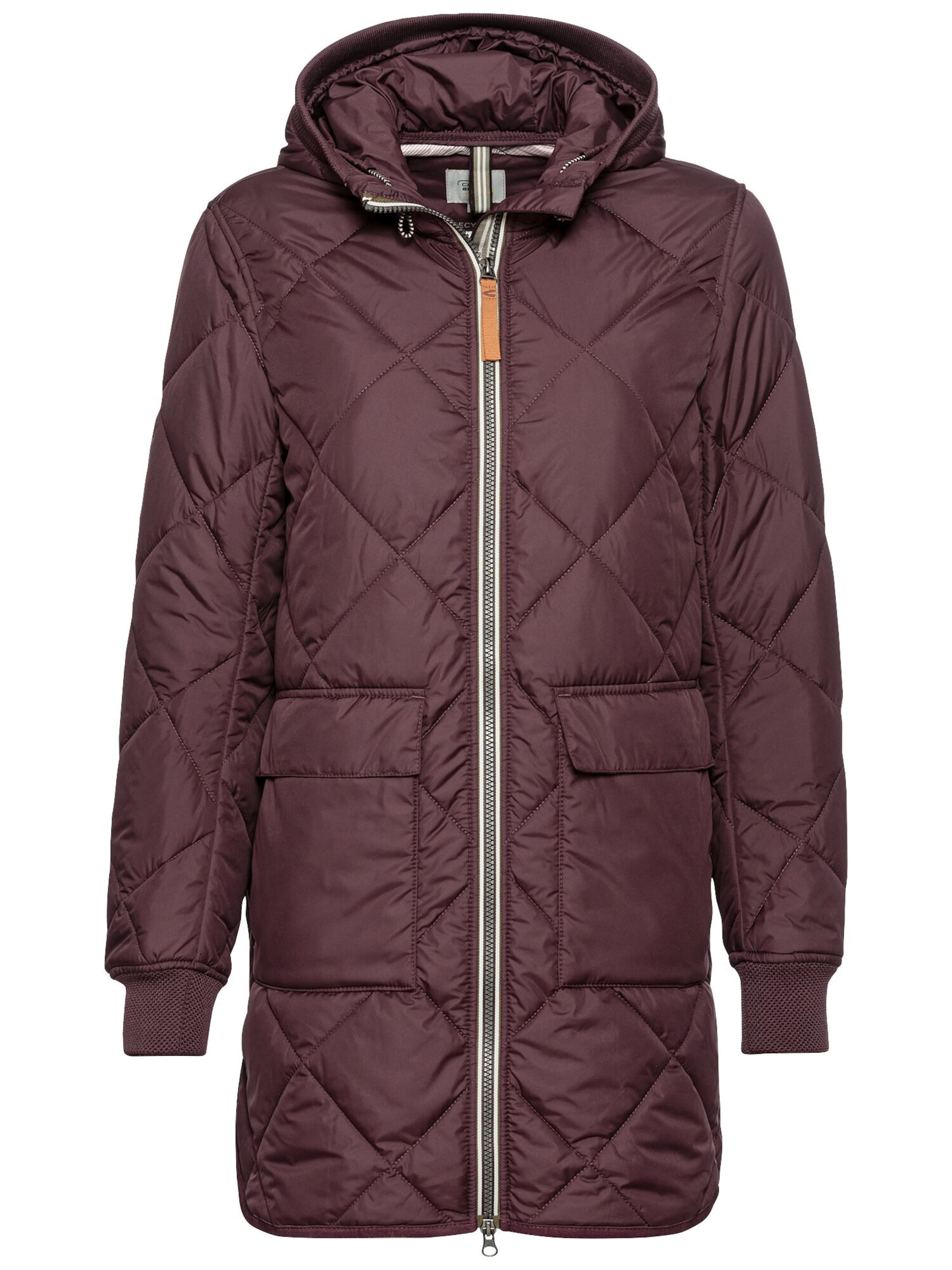 CAMEL ACTIVE Steppmantel aus recyceltem Polyester in Rot: Vorderseite