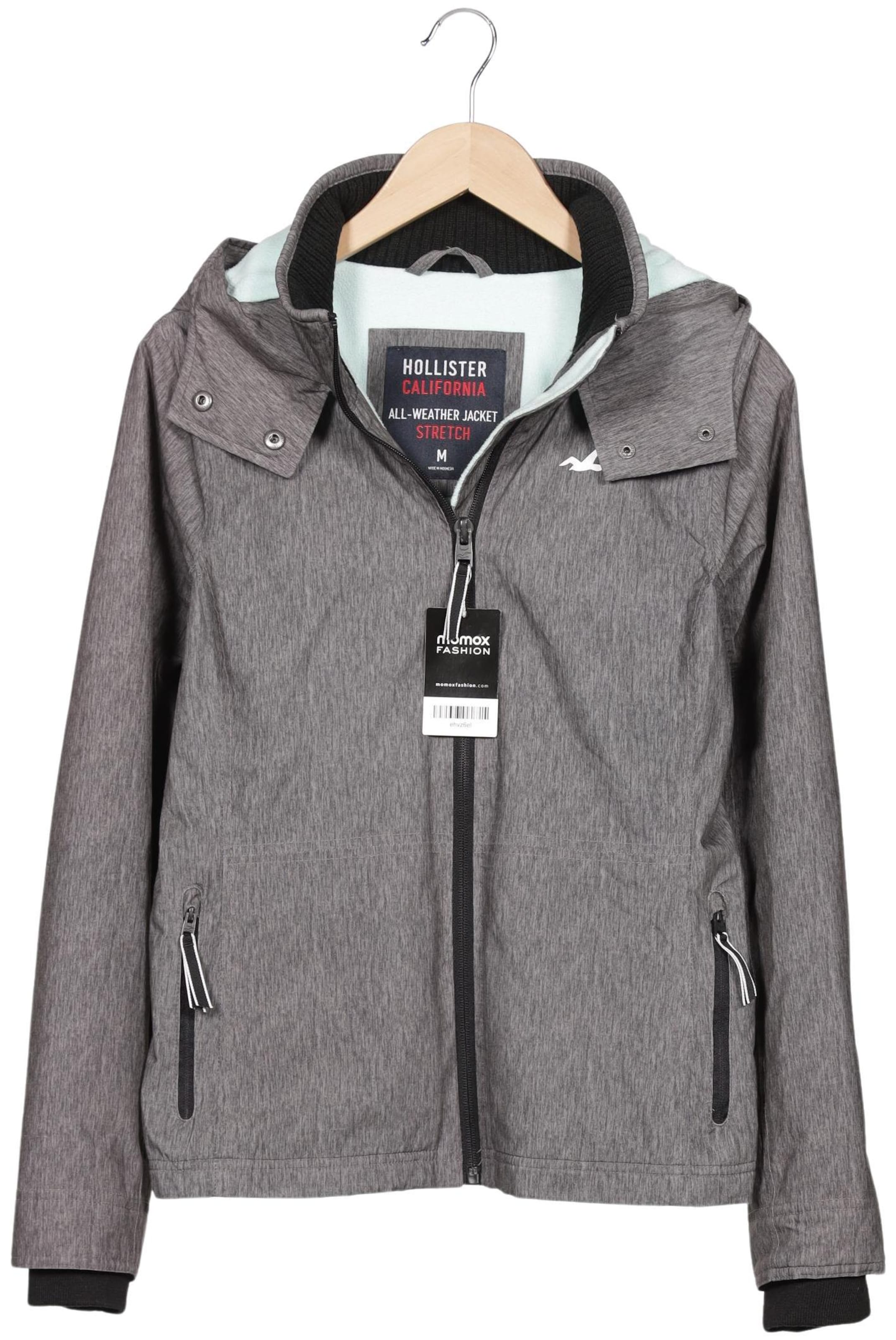 HOLLISTER Jacket & Coat in M in Grey: front
