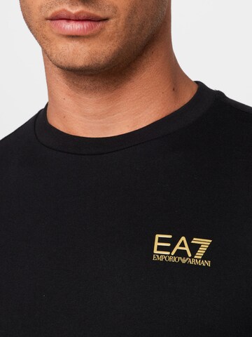 EA7 Emporio Armani Sweatshirt in Schwarz