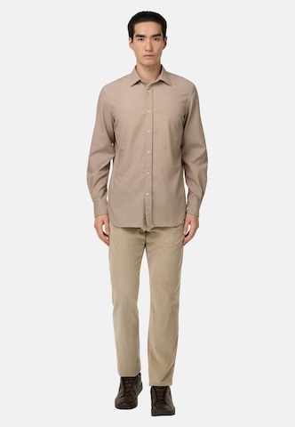 Boggi Milano Обычный Плиссированные брюки в Бежевый