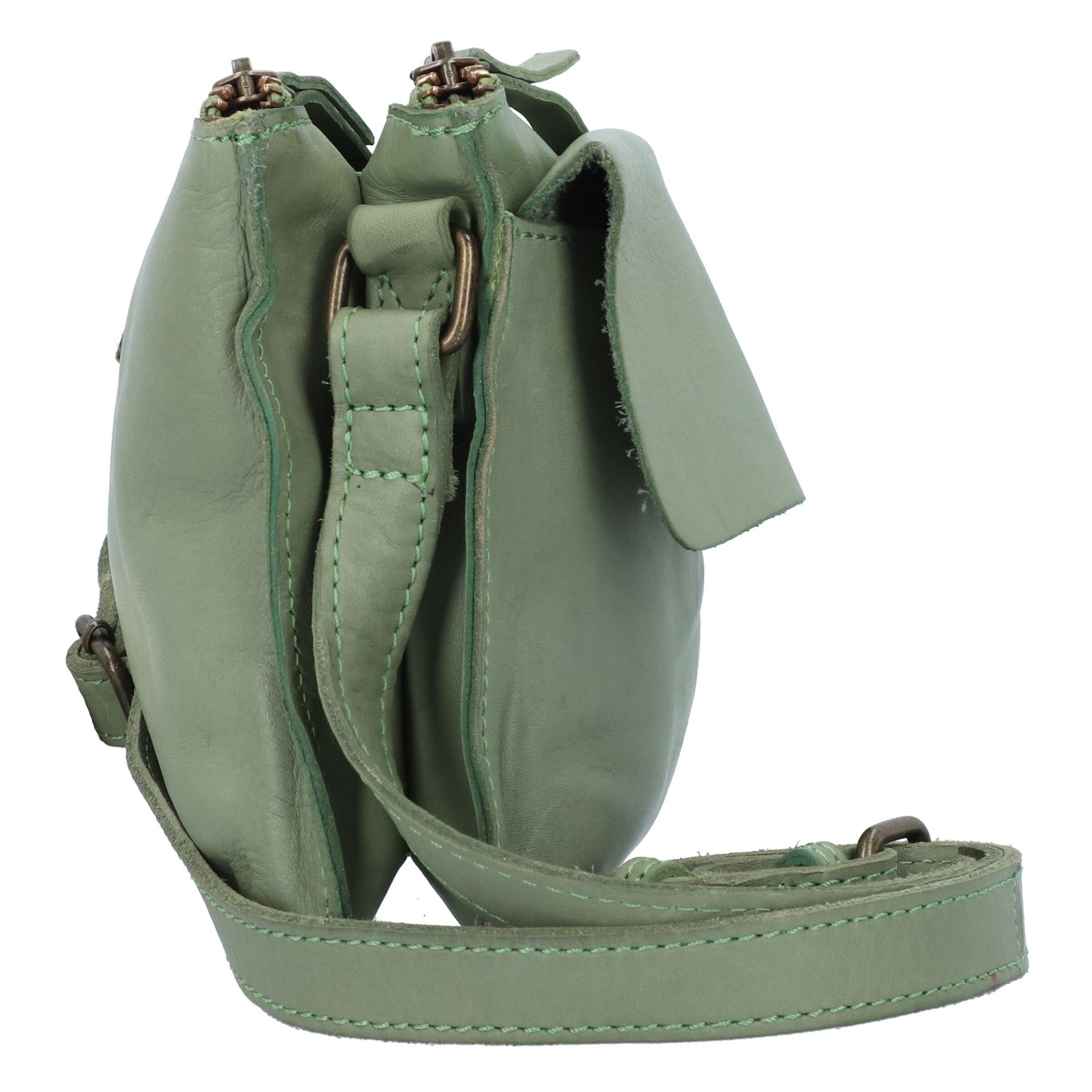 Borsa a tracolla 'Submarine' di Harold's in verde