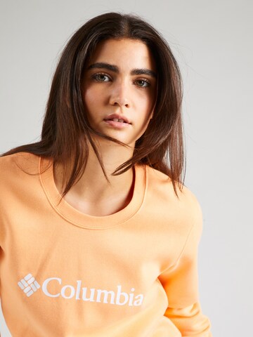COLUMBIA Sportsweatshirt i orange