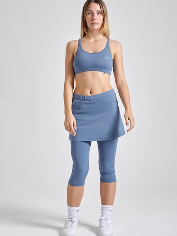SPORTKIND Athletic Skorts '2-in-1 Tennisrock mit Leggings' in Grey: front