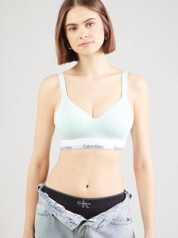 Calvin Klein Underwear - Soutien Bustier Soutien em verde: frente