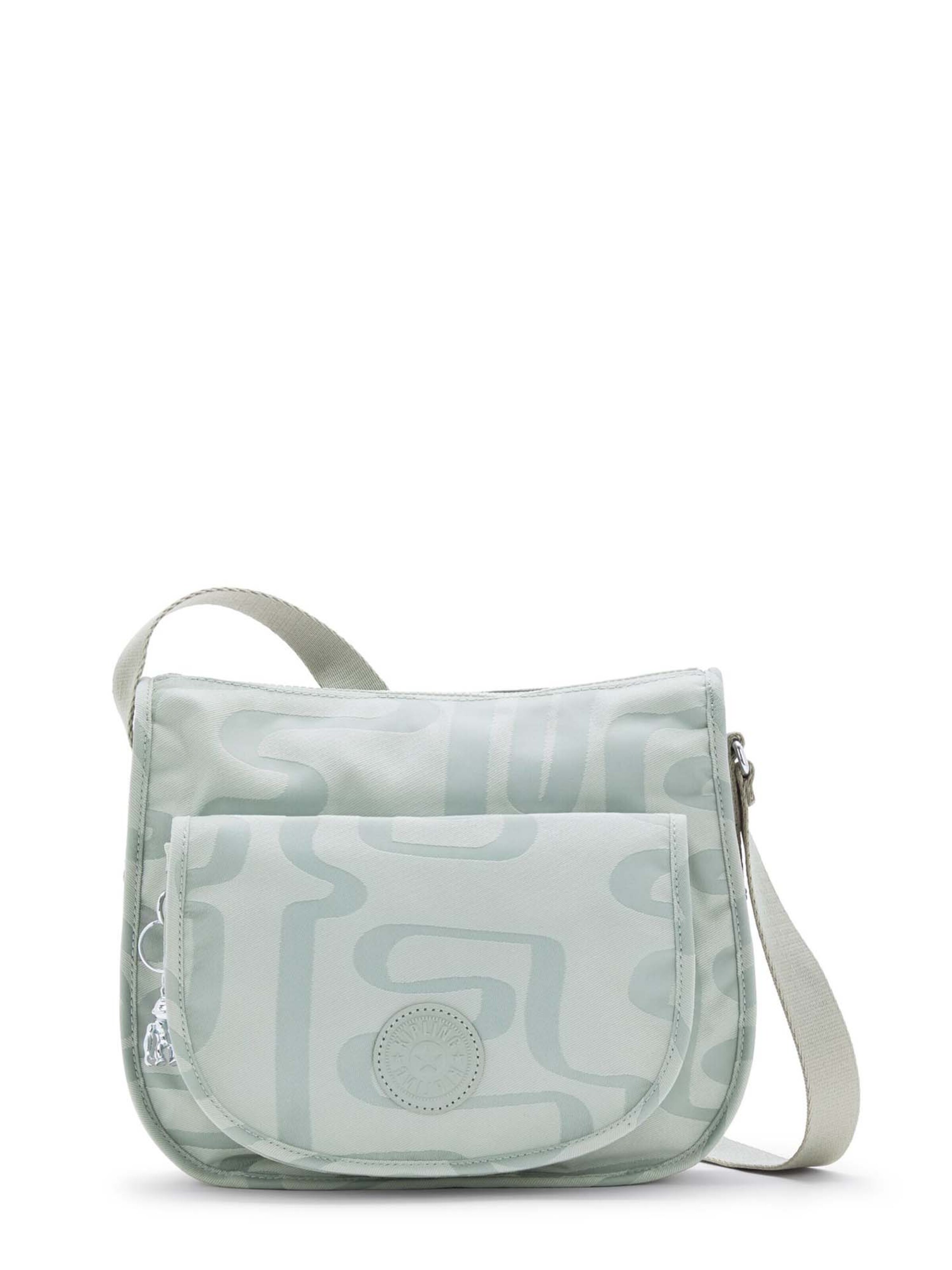 KIPLING Crossbody Bag 'RENIA' in Grey: front
