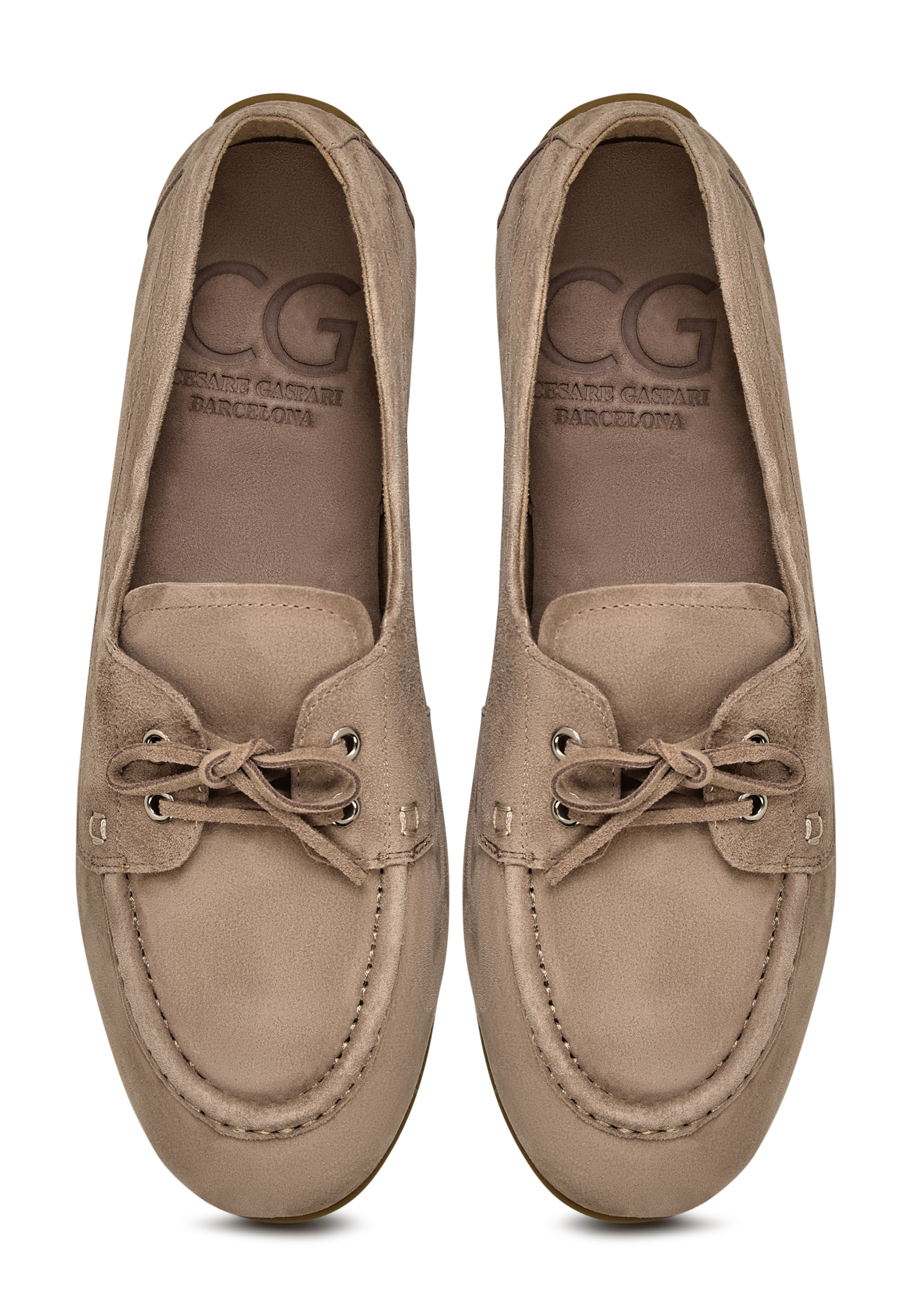 Mocassin CESARE GASPARI en beige