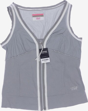 Marc Cain Sports Vest in XL in Grey: front