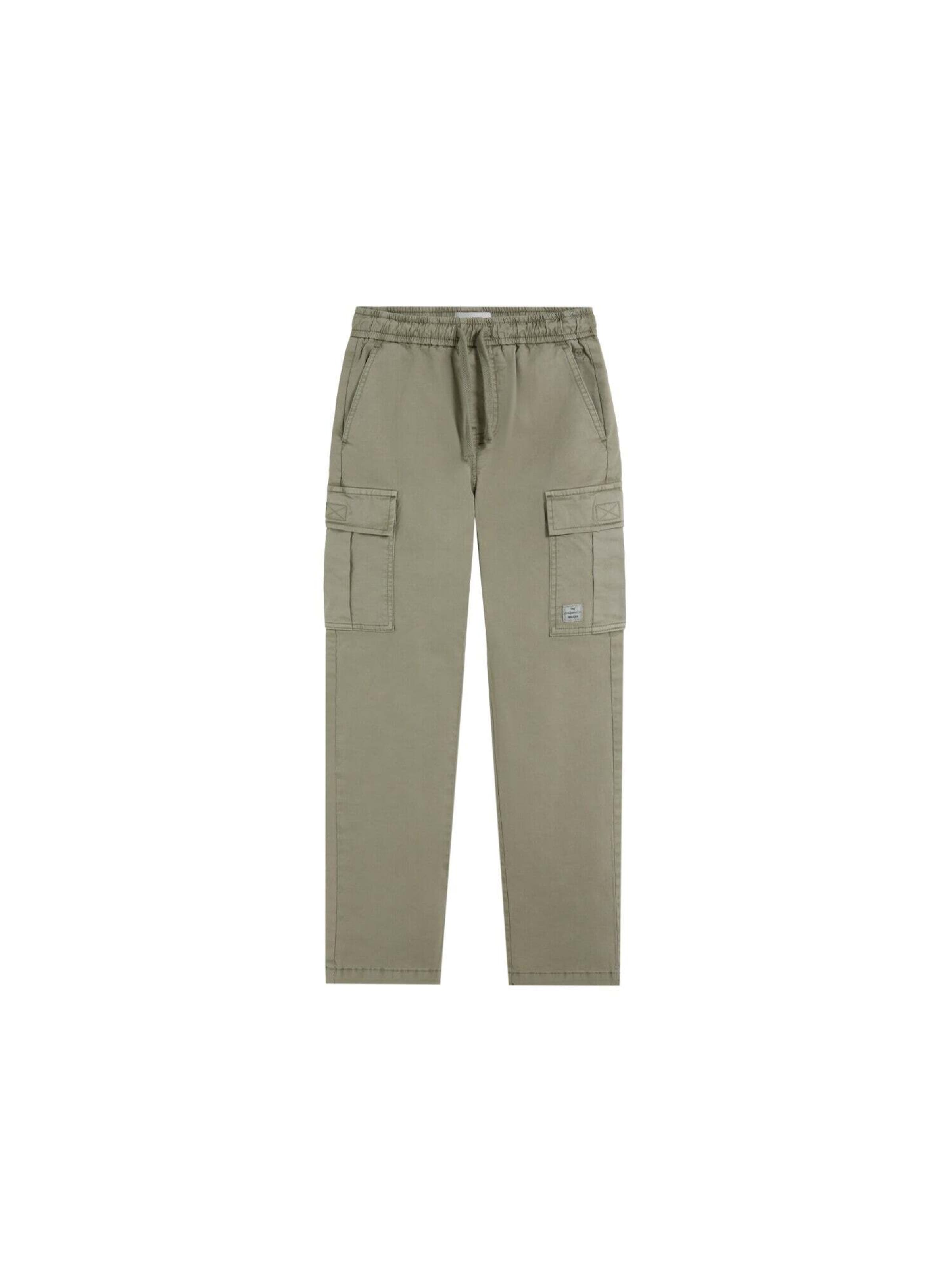 Scalpers Обычный Штаны 'Adam' в Зеленый: спереди