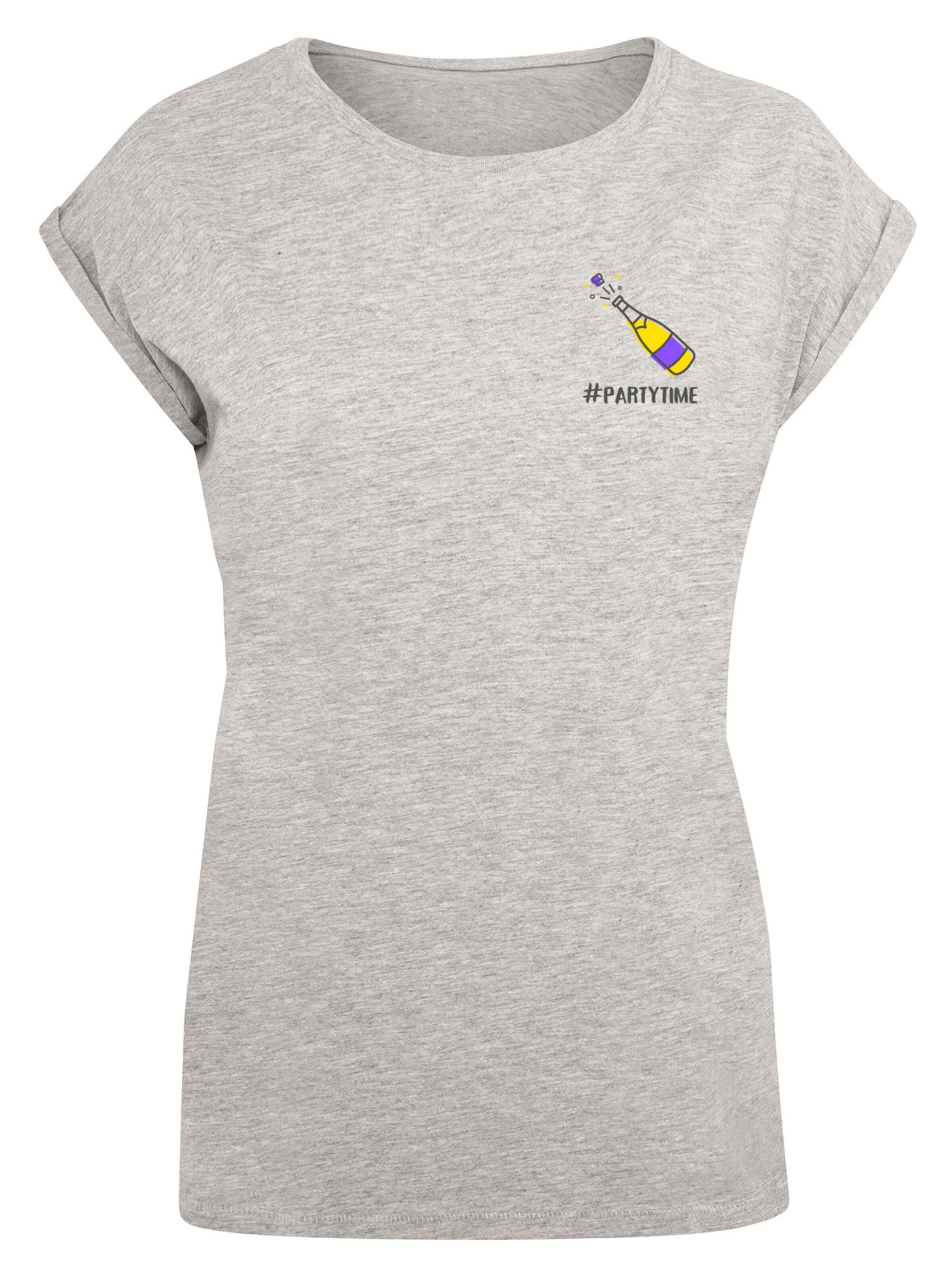 T-shirt F4NT4STIC en gris : devant