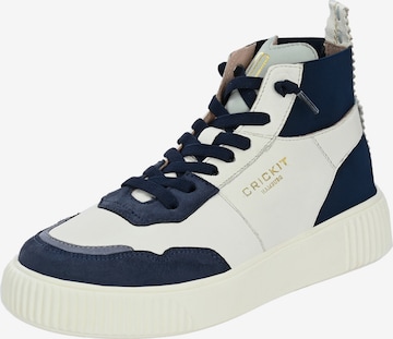 Crickit Sneakers hoog 'OLISA' in Wit: voorkant