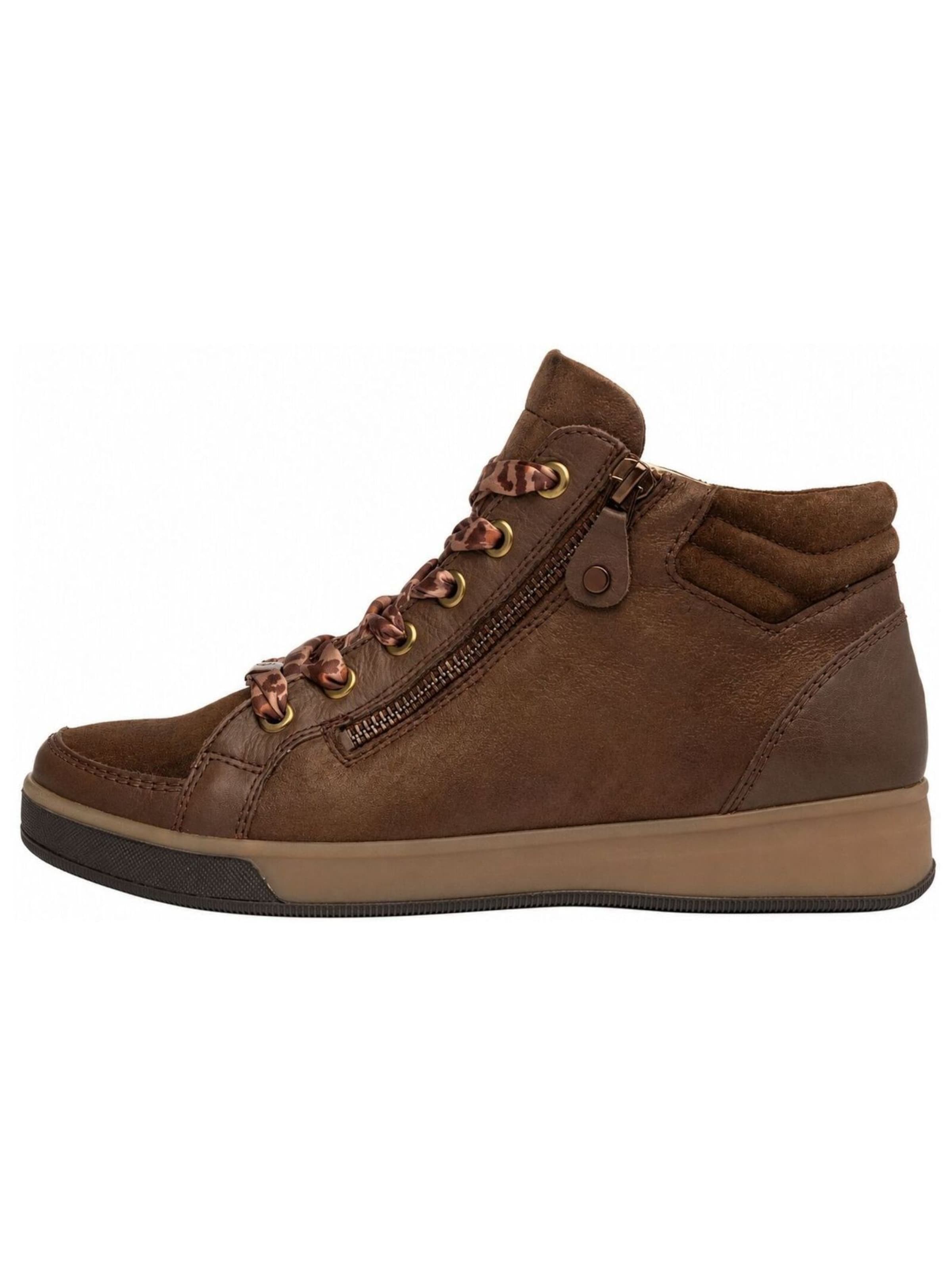 Sneaker alta di ARA in marrone