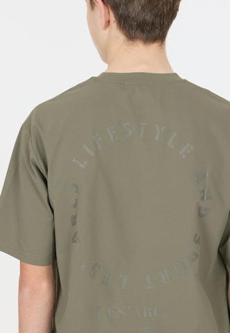 Les'Arcs Functioneel shirt 'Ziller' in Groen
