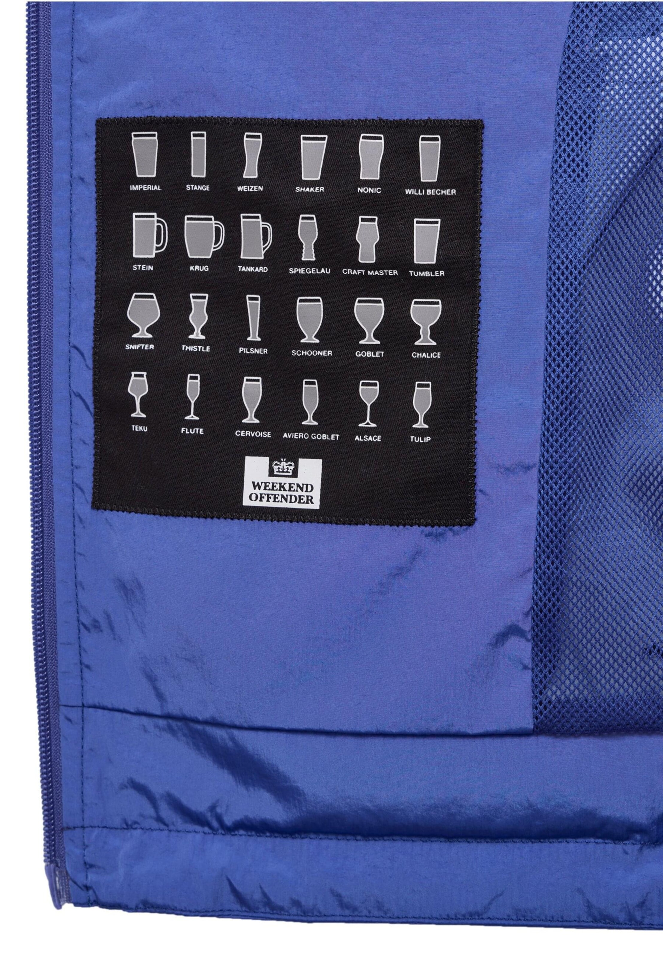 Weekend Offender Between-season jacket in Blue