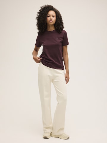 FILA Shirt 'LIGNANO tee'‌‌‌ in Braun