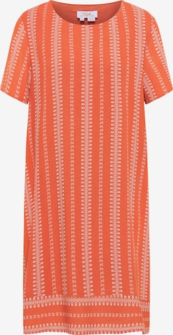 usha FESTIVAL Summer Dress in Orange: front