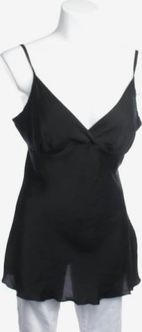 REPEAT Top / Seidentop L in Schwarz: predná strana