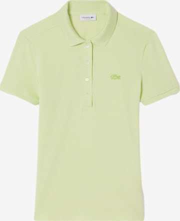 T-shirt LACOSTE en vert : devant
