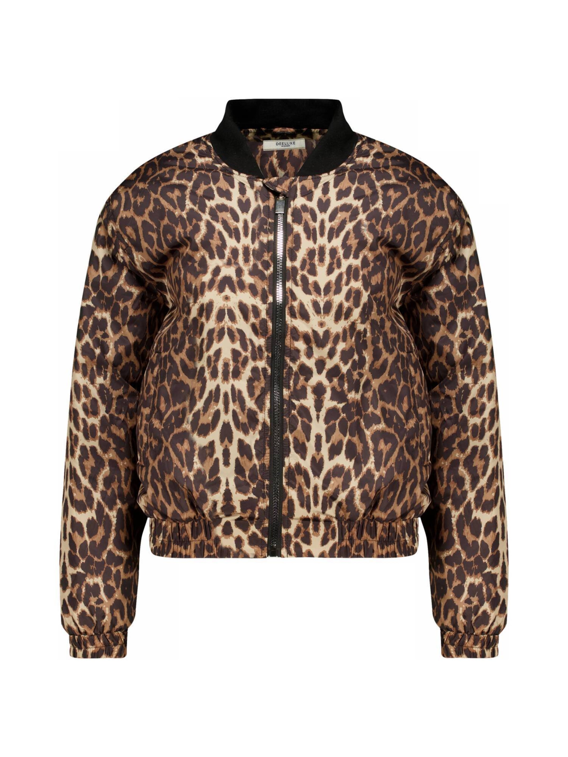 Deeluxe Between-Season Jacket 'Yelowa' in Black: front