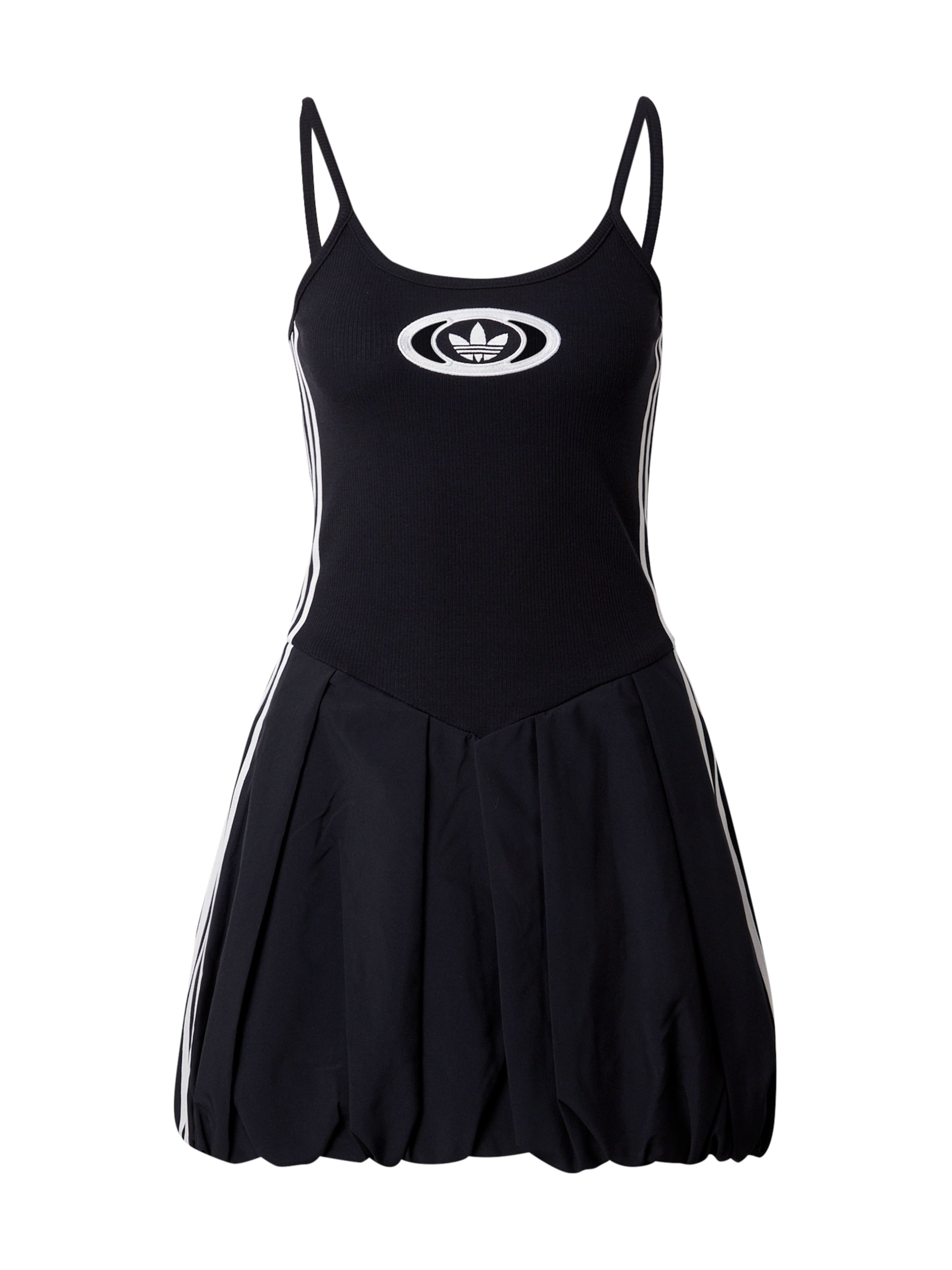 melns ADIDAS ORIGINALS Kleita: no priekšpuses