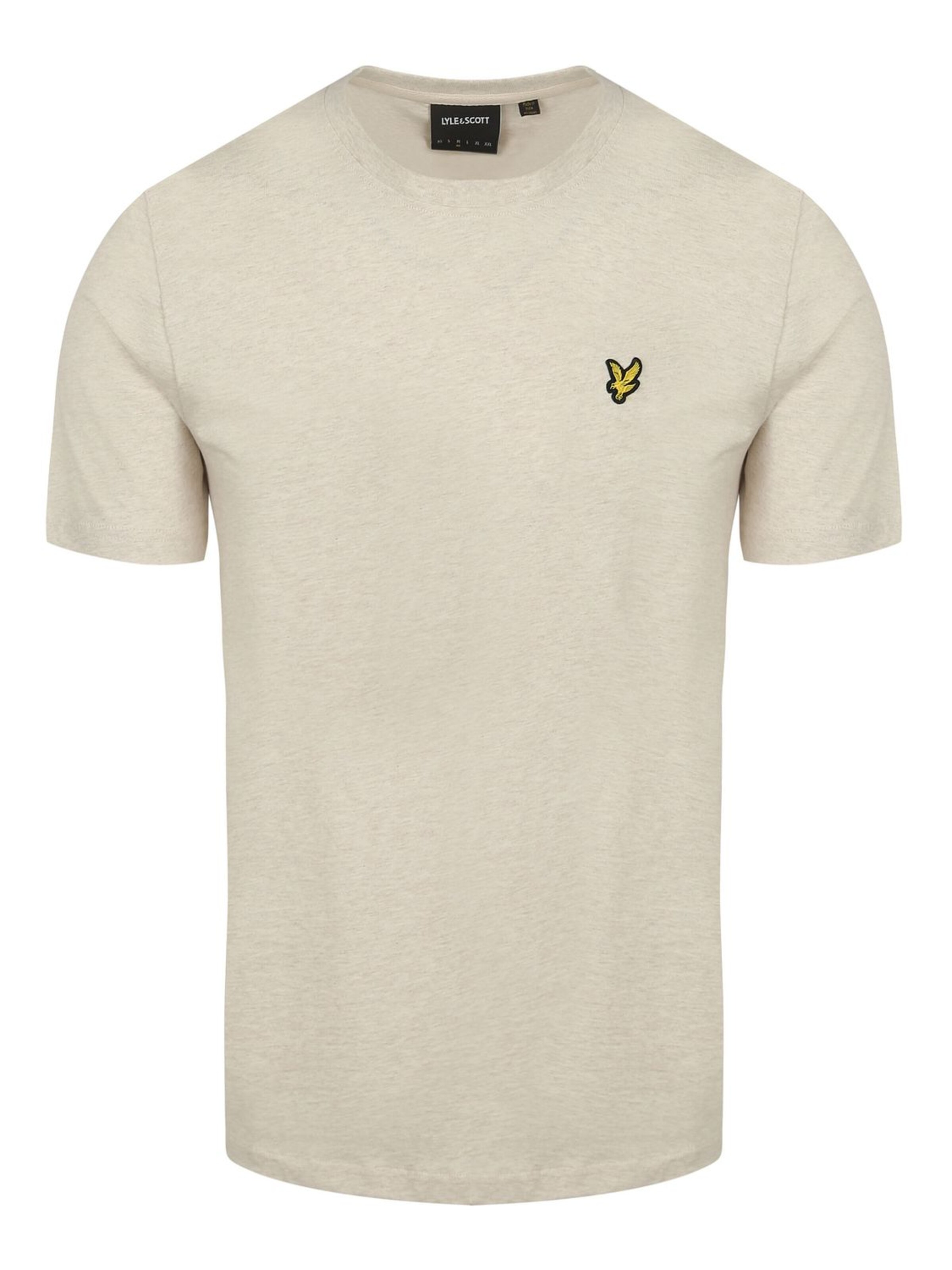 Lyle & Scott Shirt 'heather'‌‌ in XL in weiß, Produktansicht