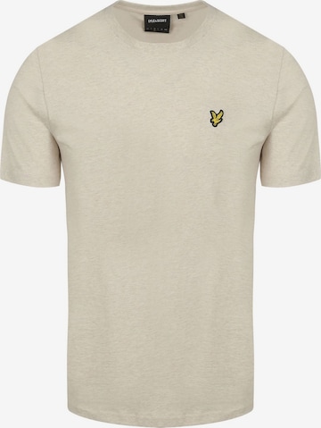 Lyle & Scott Shirt 'heather' in Weiß: Vorderseite