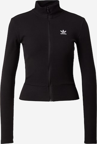 juoda ADIDAS ORIGINALS Kardiganas 'ESS': priekis