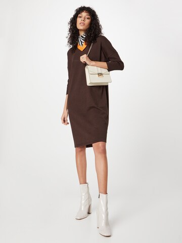 SAINT TROPEZ Knit dress 'Mila' in Brown