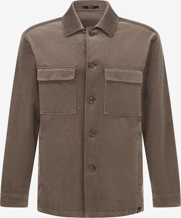 Boggi Milano Hemd in Braun: Vorderseite