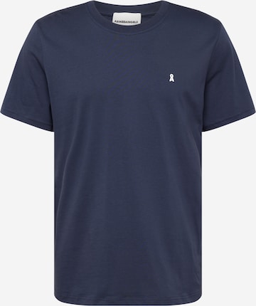 T-Shirt 'LAARON' ARMEDANGELS en bleu : devant