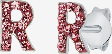 Lucardi Jewelry 'Buchstabe' in Pink: front