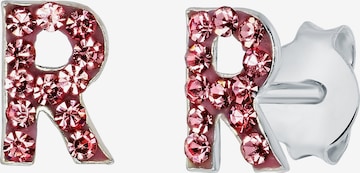 Lucardi Jewelry 'Buchstabe' in Pink: front