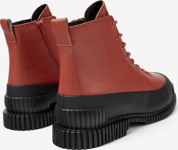 CAMPER Lace-Up Boots 'Pix' in Red