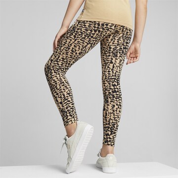 Skinny Pantalon de sport PUMA en beige