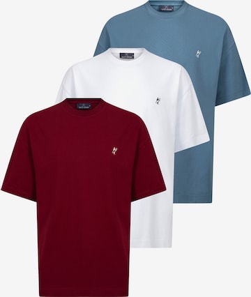 mėlyna Jacey Quinn Marškinėliai: priekis