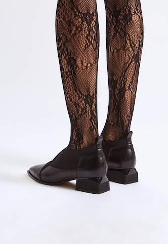 CESARE GASPARI Slipper in Schwarz