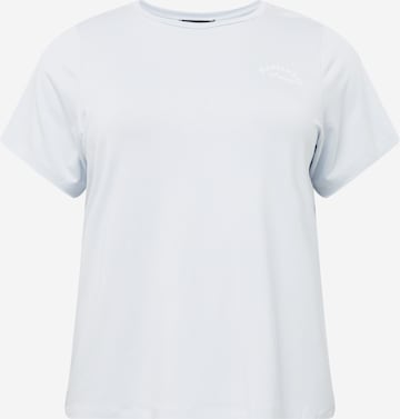 Dorothy Perkins Curve T-shirt i blå: framsida