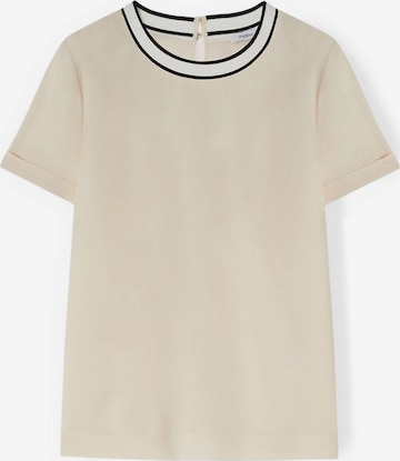 MOTIVI Shirt in Beige: voorkant