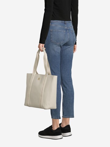 TOMMY HILFIGER Shopper i hvid