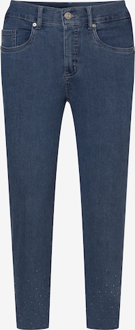 Anna Montana Slimfit Jeans in Blau: predná strana