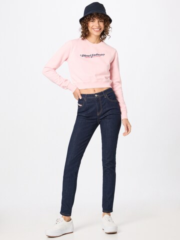 DIESEL Sweatshirt 'SLIMMY' in Pink