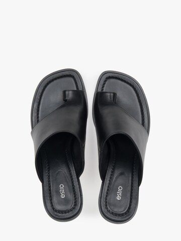 Estro Pantolette '503-07'‌‌‌‌ in Schwarz