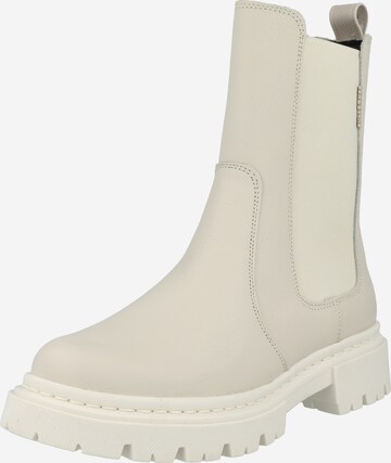 BULLBOXER Chelsea Boots in White: front