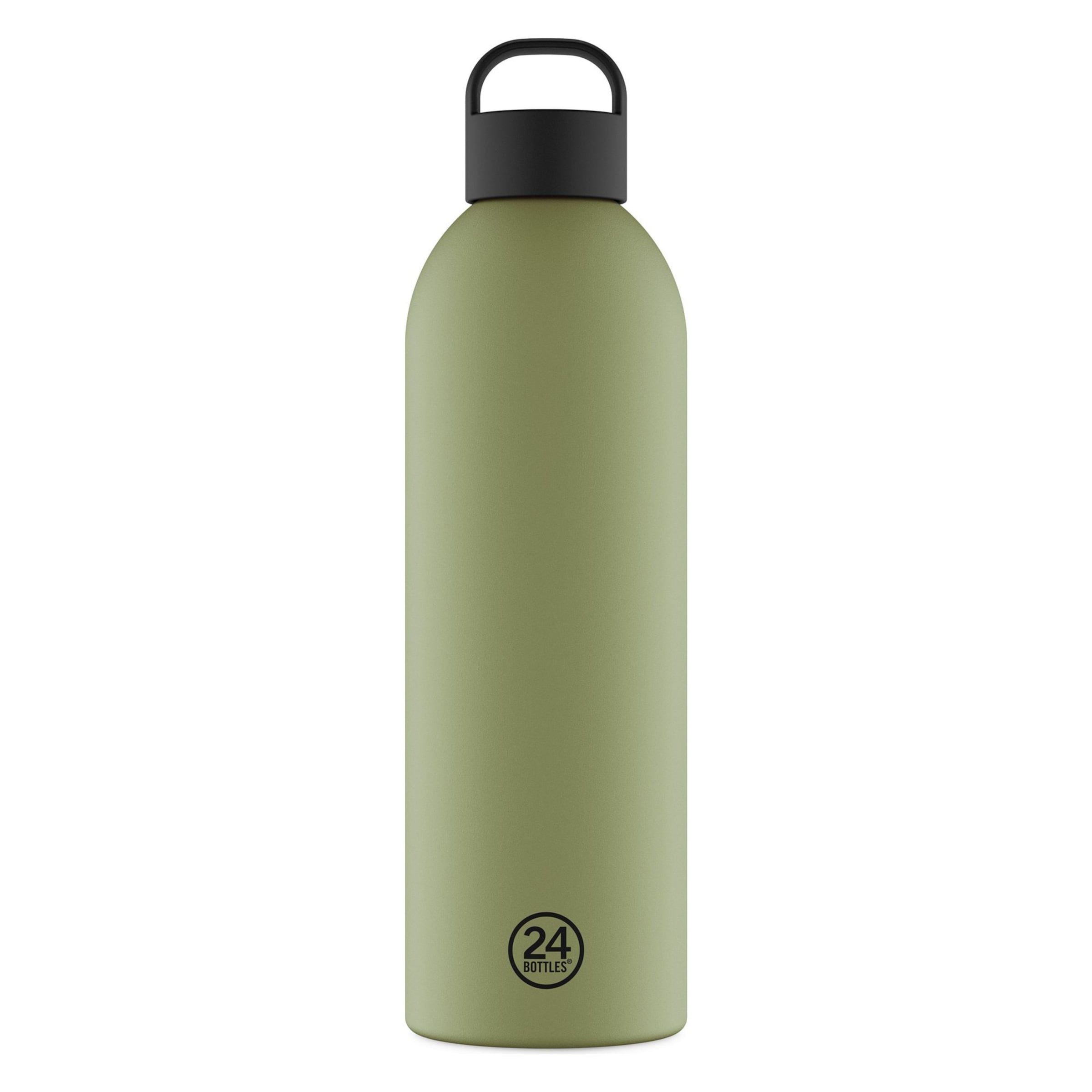 24Bottles Trinkflasche 'Clima' in Grün: Vorderseite